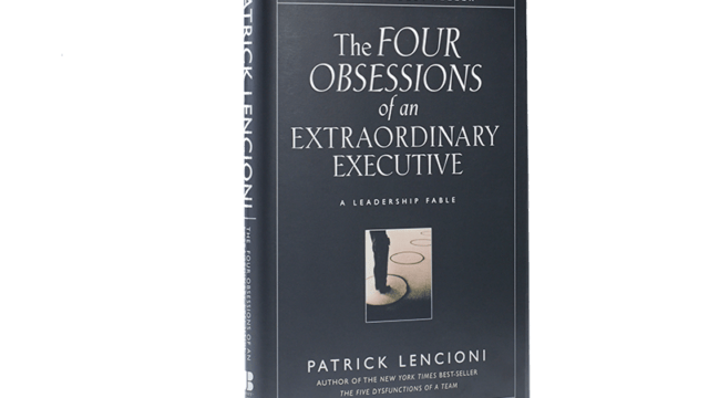 Book of the Month: The Four Obsessions of an Extraordinary Executive