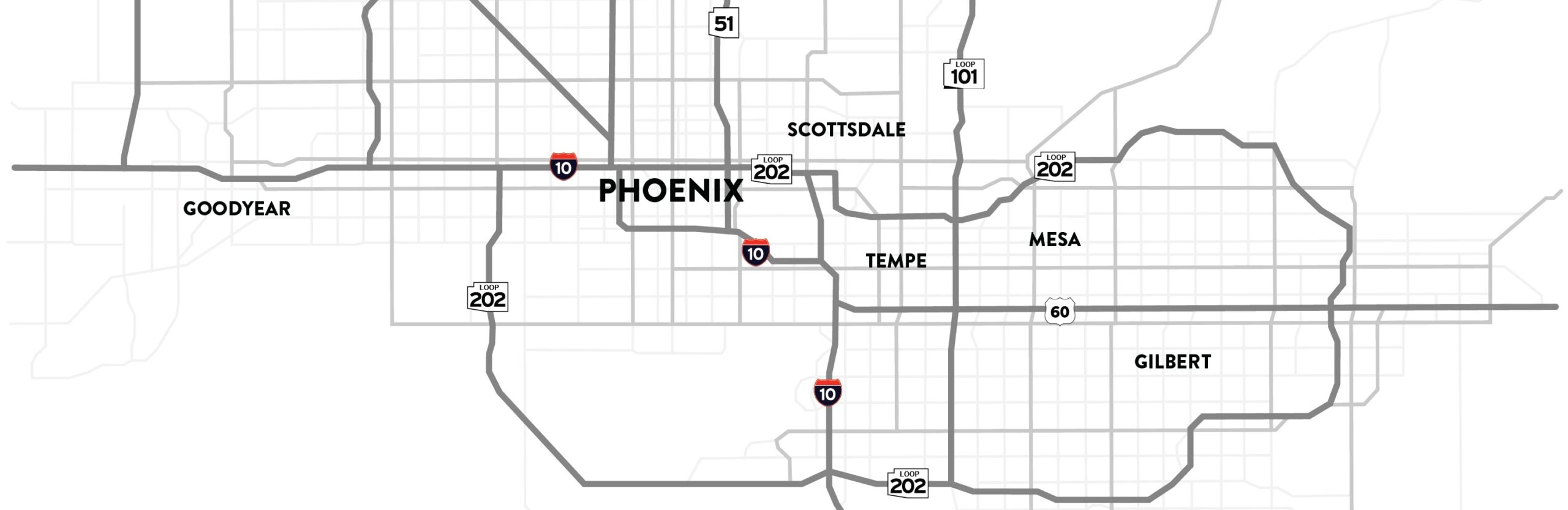 Phoenix Map